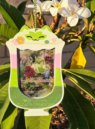 Homemade Toploader Holder