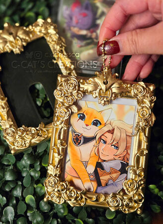 Homemade Toploader Holder