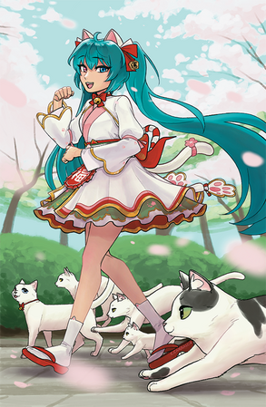 VOCA Manekineko Miku