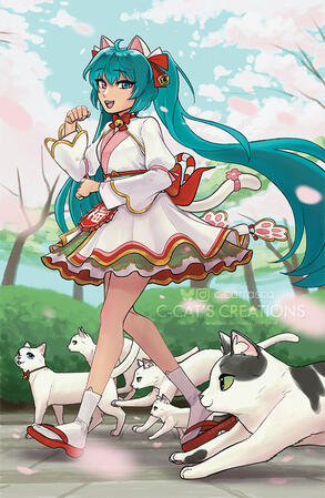 VOCA Manekineko Miku