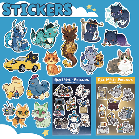 Stickers + Sticker Sheets